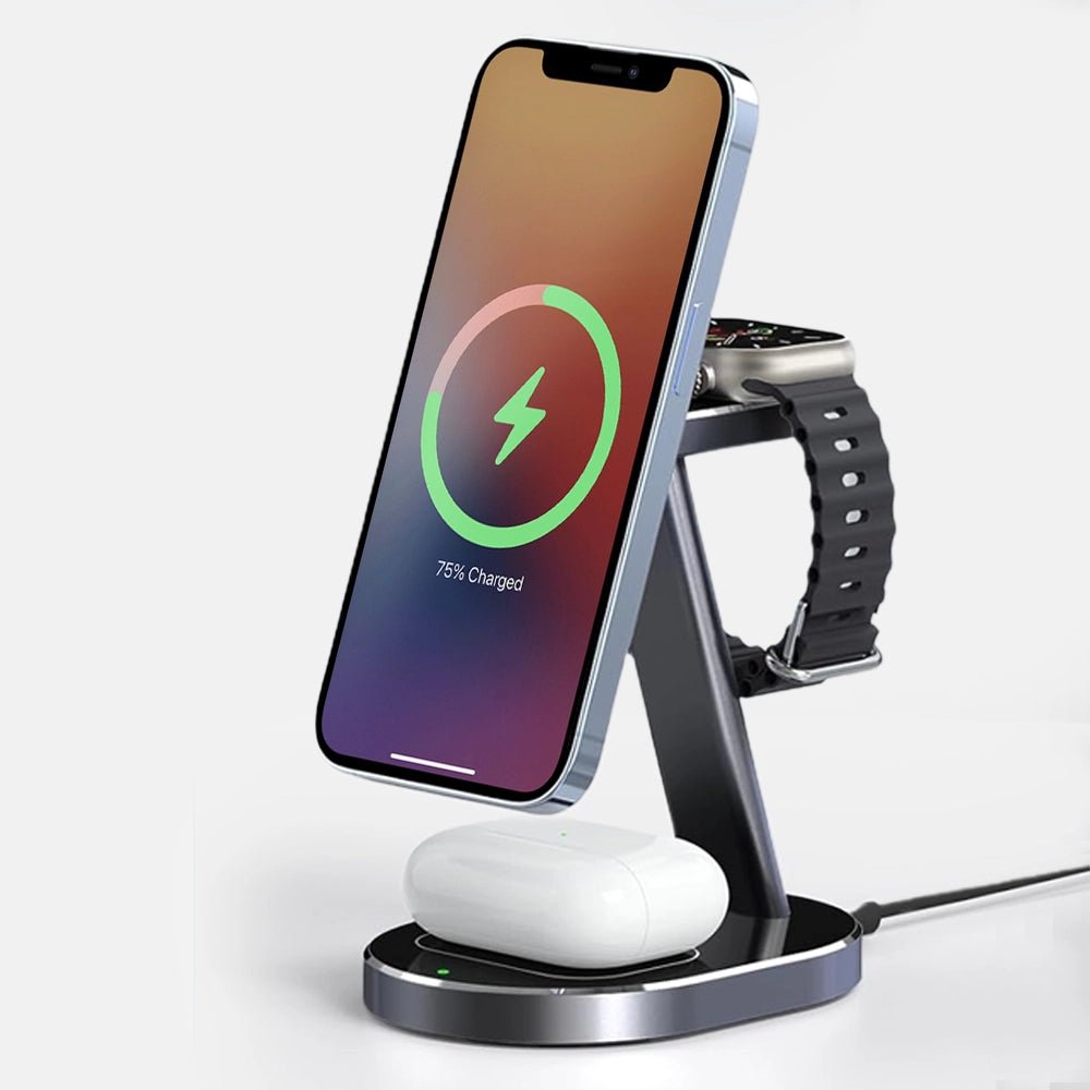 NexusEdge 3 in 1 Wireless Charger – Moderno Collections
