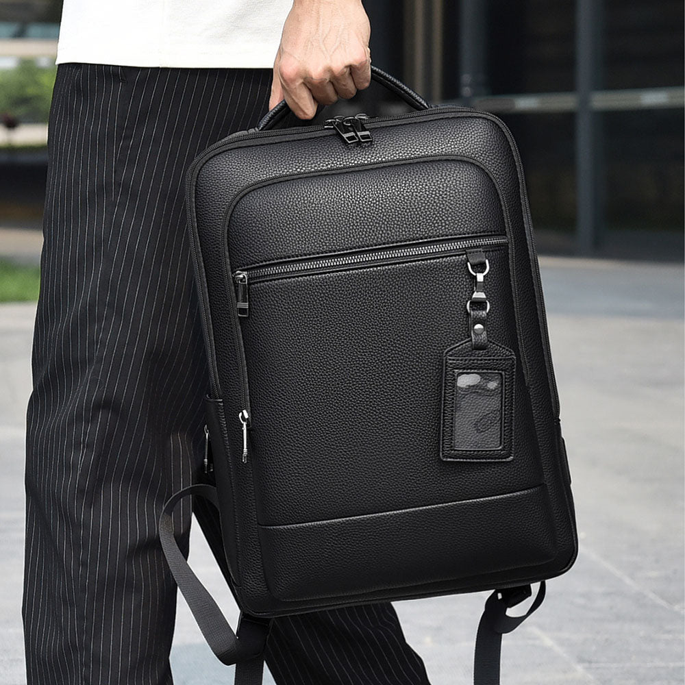 Urban Pro Leather Backpack