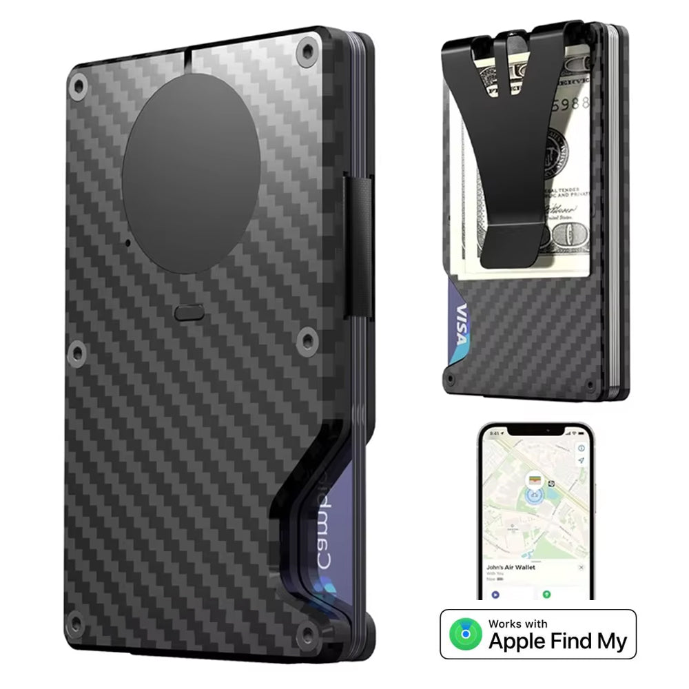 MetroVault AirTag Wallet