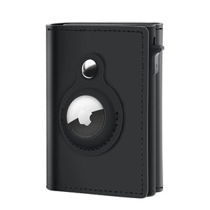 Thumbnail for PhantomVault Genuine Leather AirTag Wallet