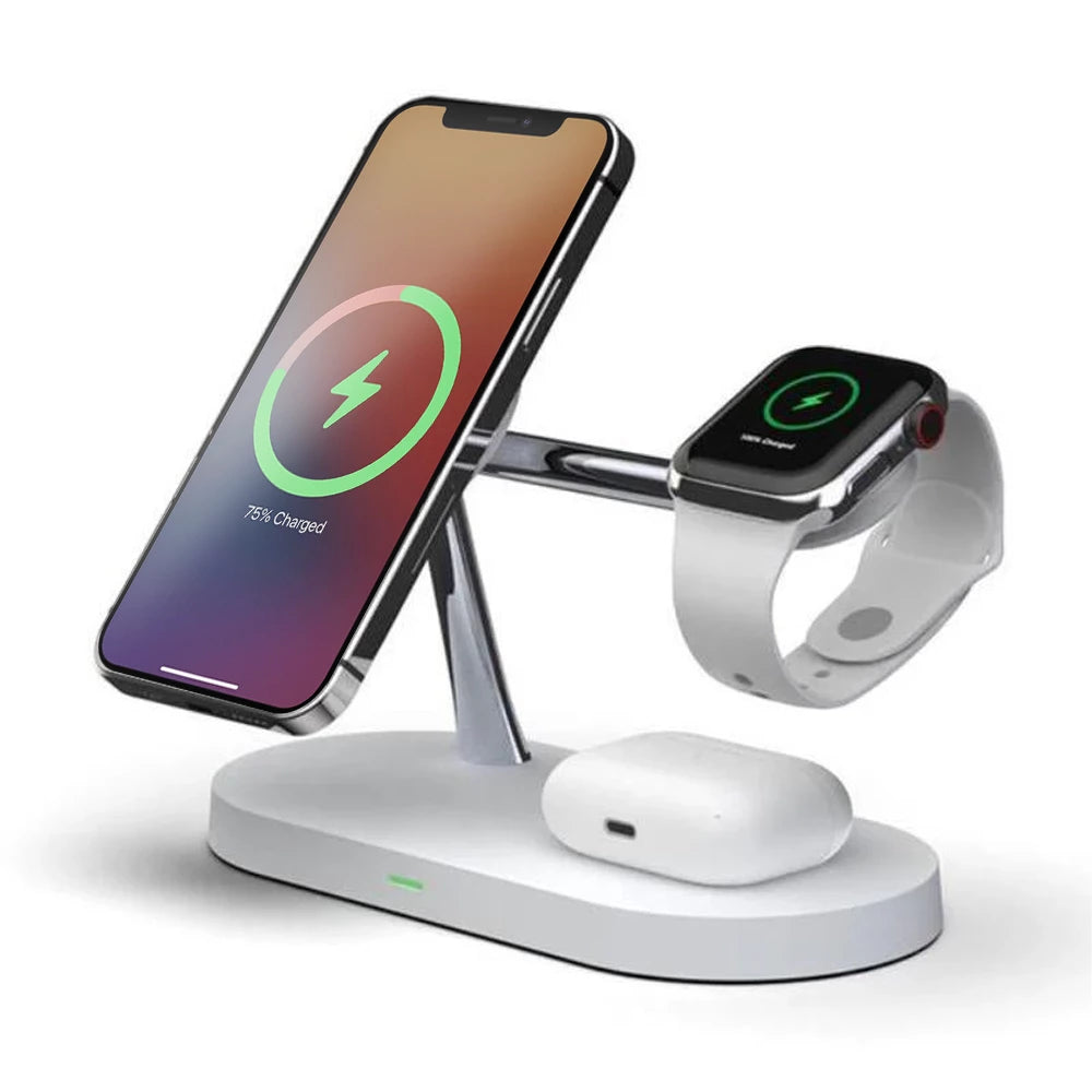 Premium MagSafe 3 in 1 Fast Wireless Charging Stand