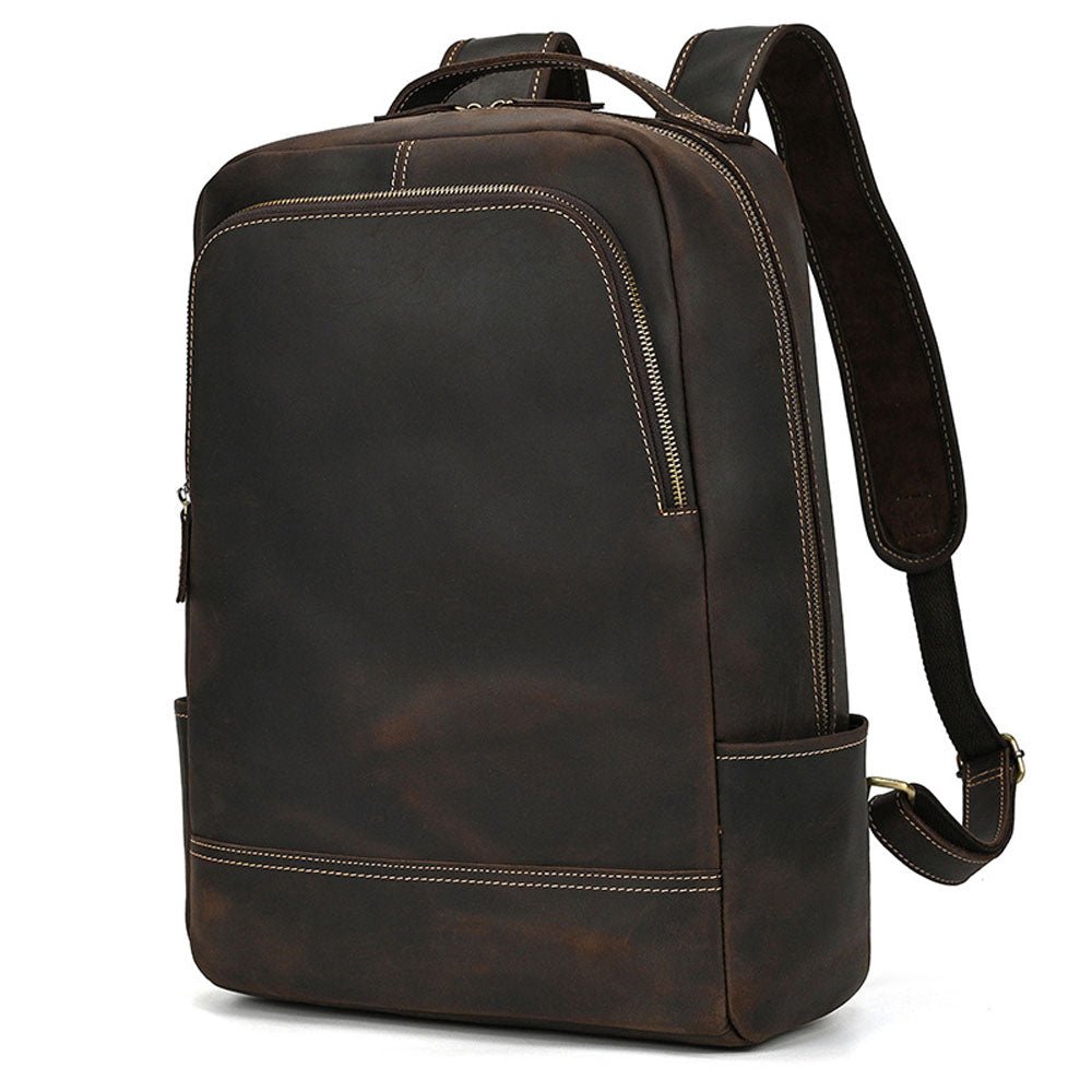 Aero-Back Leather Backpack – Moderno Collections