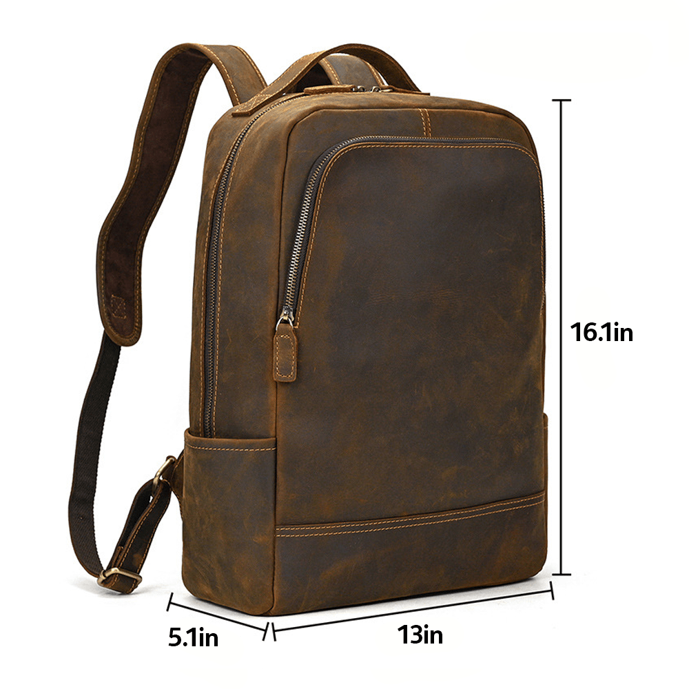 Aero - Back Leather Backpack - Moderno Collections