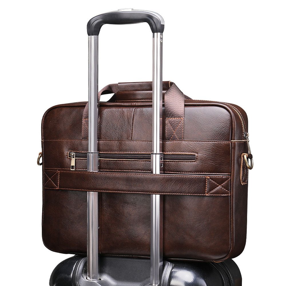 Aurexon Pro Leather Messenger Bag - Moderno Collections