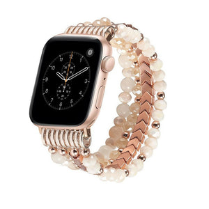 Thumbnail for Beaded Steel Apple Watch Band for Women - Moderno Collections