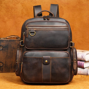 Thumbnail for BreathCore Leather Backpack - Moderno Collections