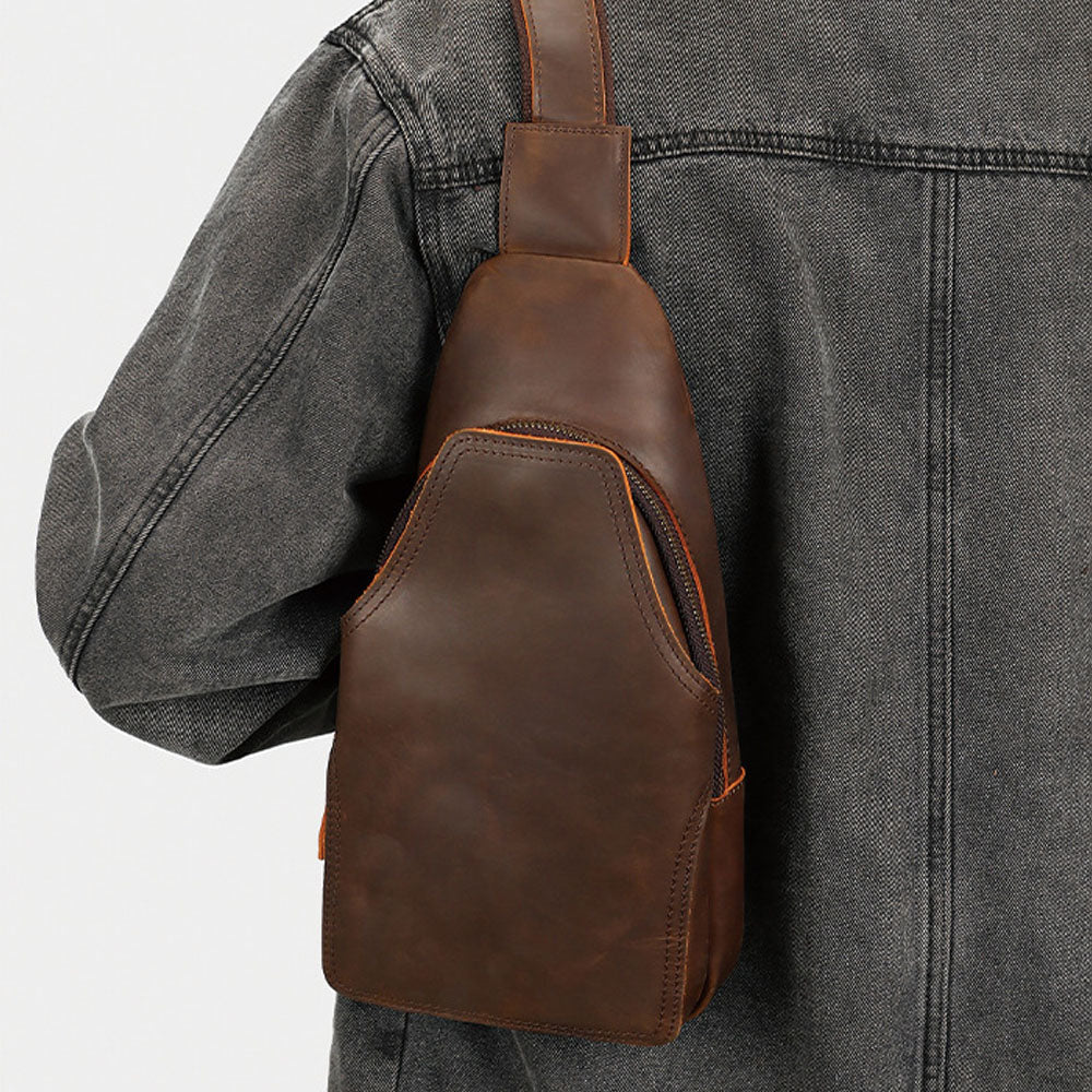 BroncoFlex Leather Men's Bag - Moderno Collections