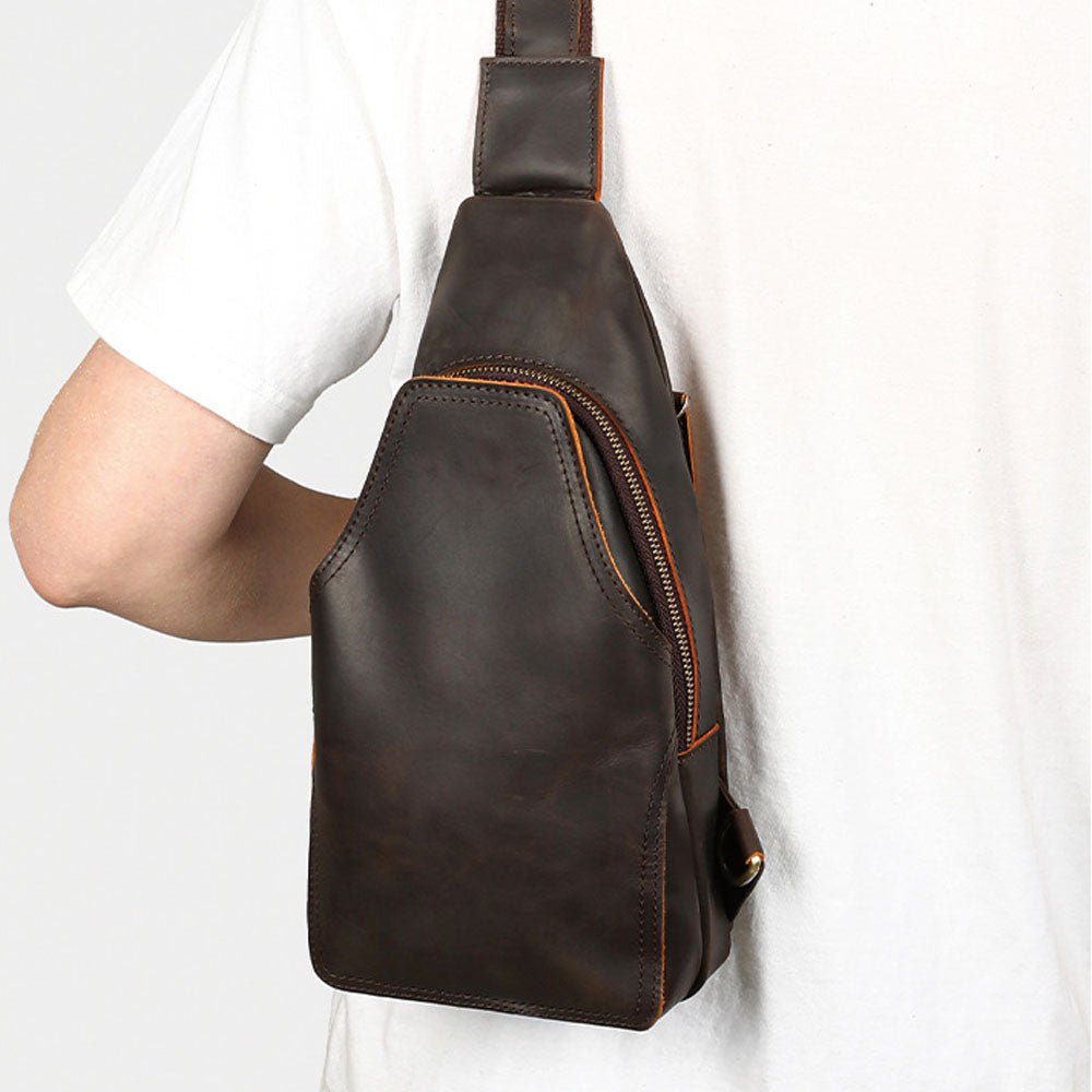 BroncoFlex Leather Men's Bag - Moderno Collections