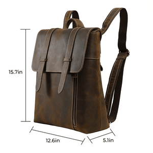 Thumbnail for Brownstone Leather Backpack - Moderno Collections