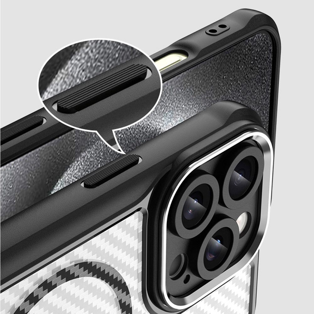 CarbonGuard MagSafe iPhone Case - Moderno Collections