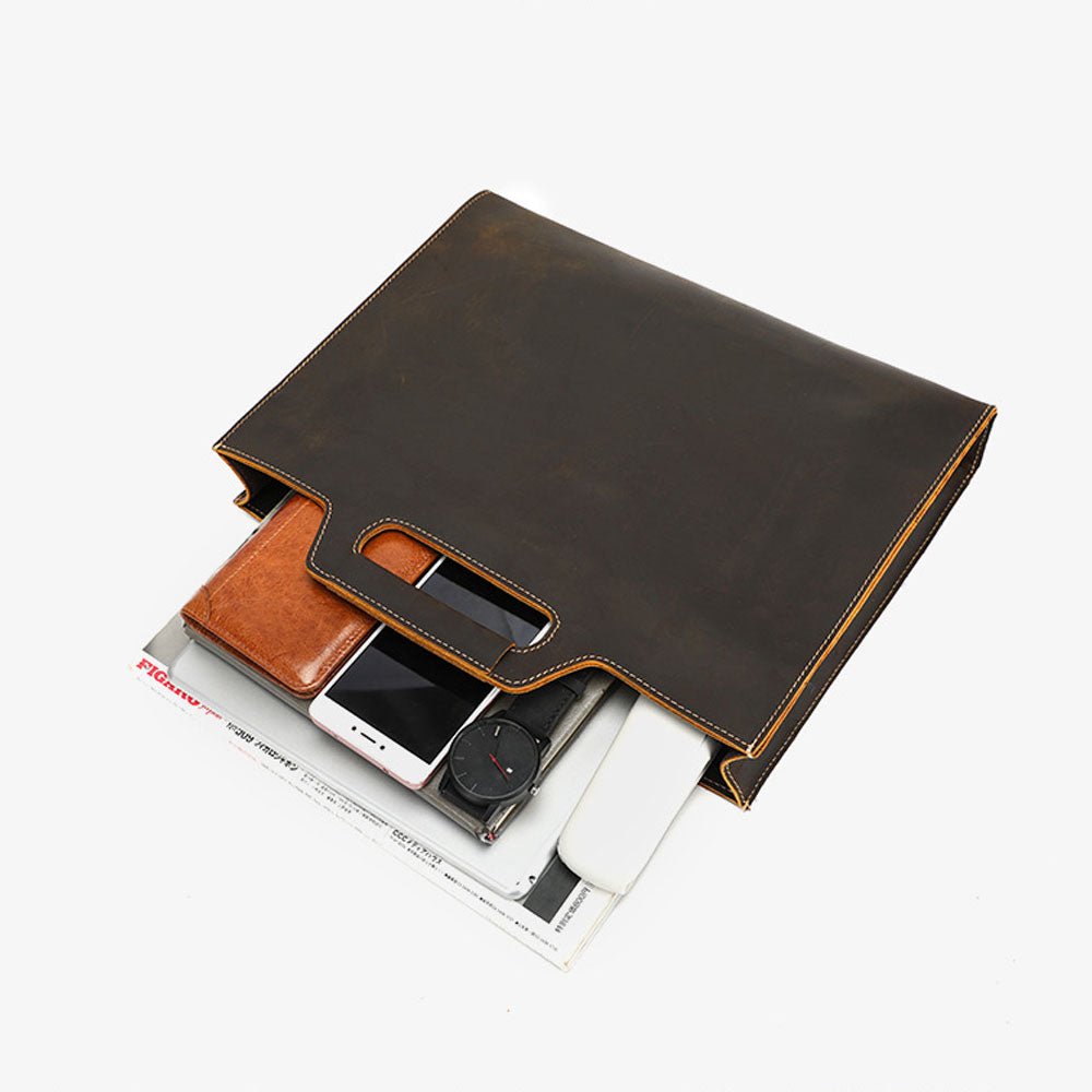 CarryPoint Leather Business Briefcase - Moderno Collections