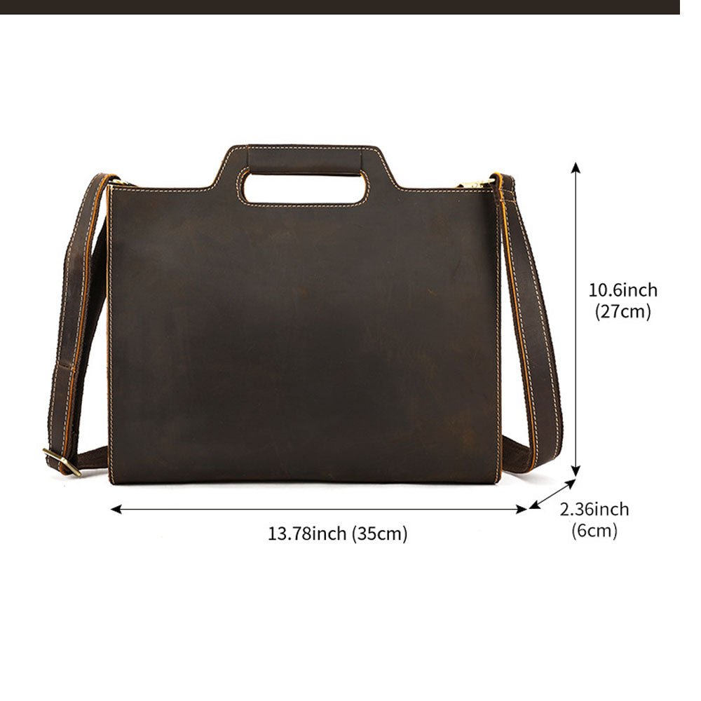 CarryPoint Leather Business Briefcase - Moderno Collections