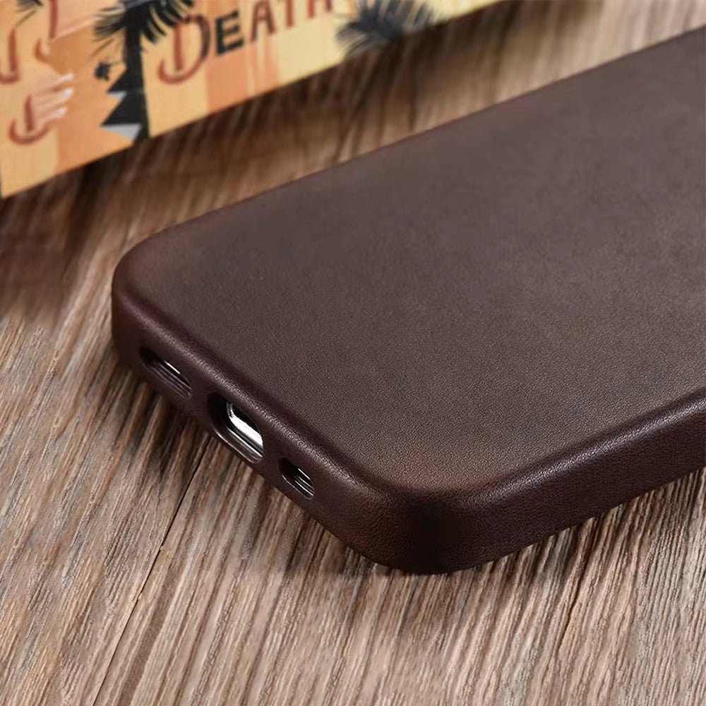 CortezaLux Genuine Leather iPhone Case - Moderno Collections