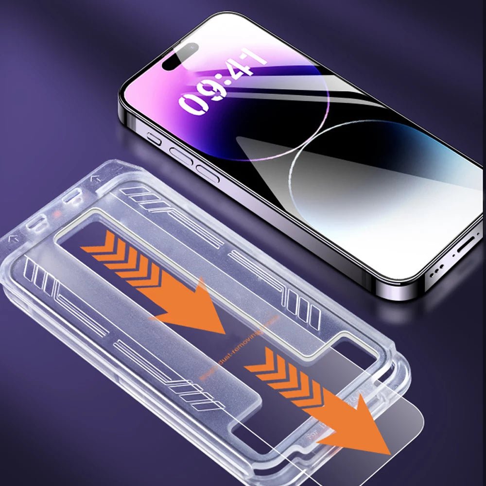 CyberShield Tempered Glass Screen Protector for iPhone - Moderno Collections