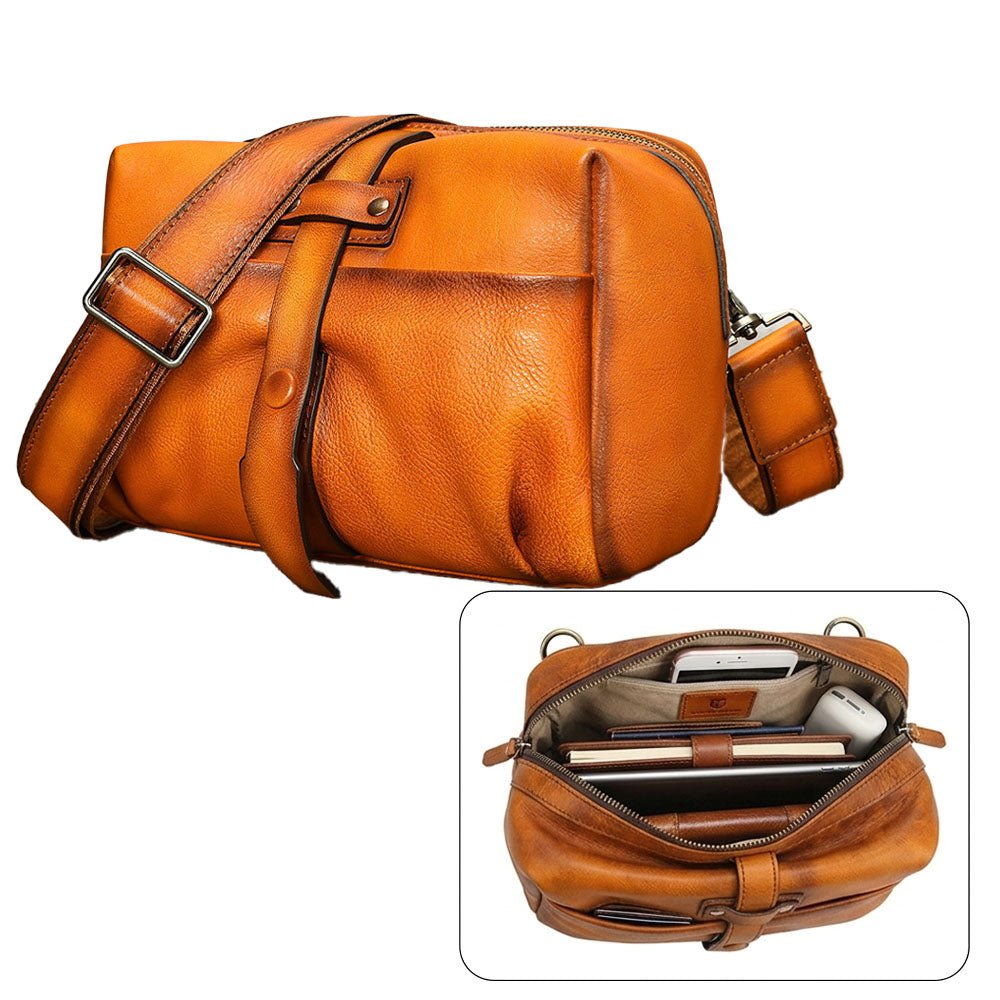 EchoCarry Leather Messenger Bag - Moderno Collections
