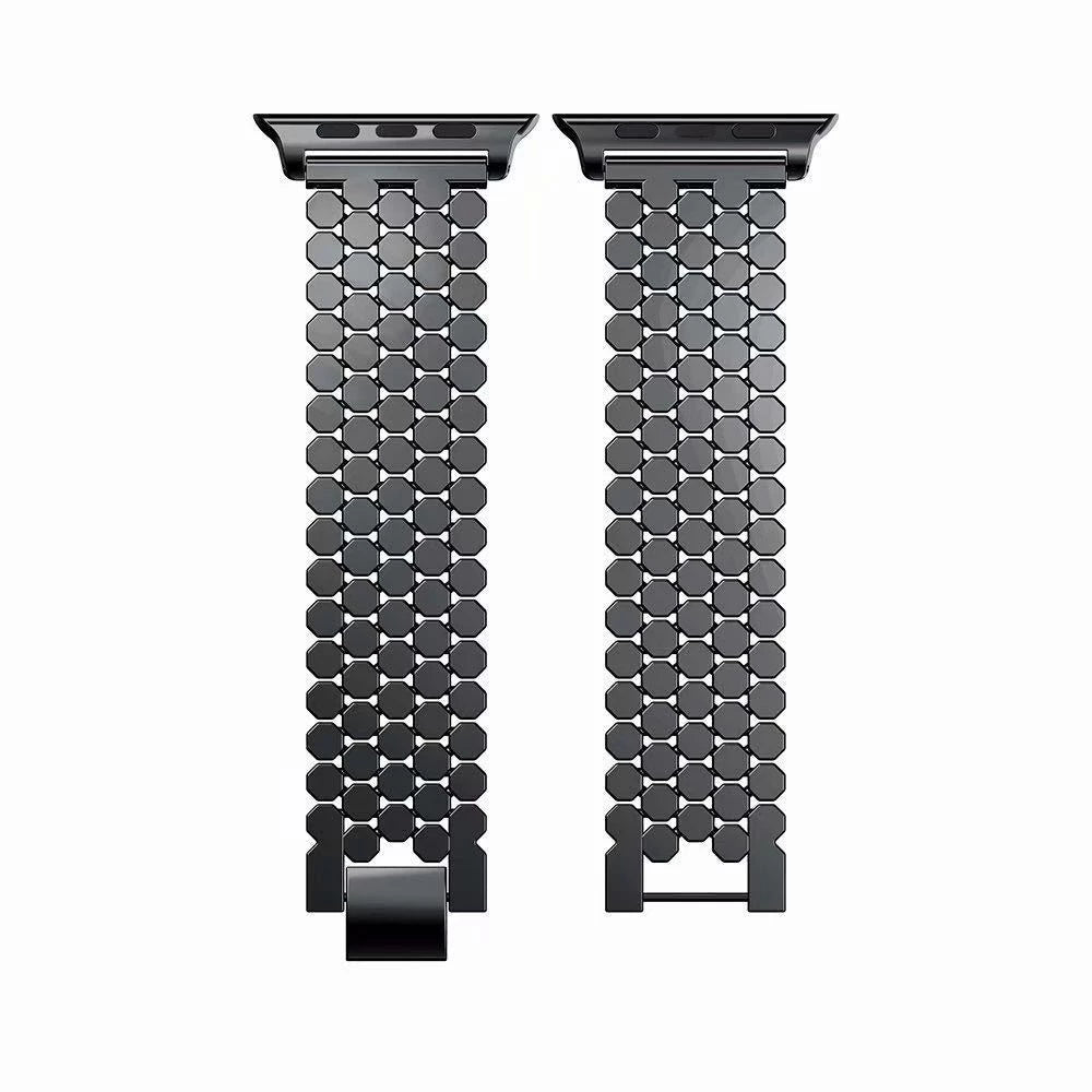 ElysianSteel Elegance Apple Watch Band - Moderno Collections