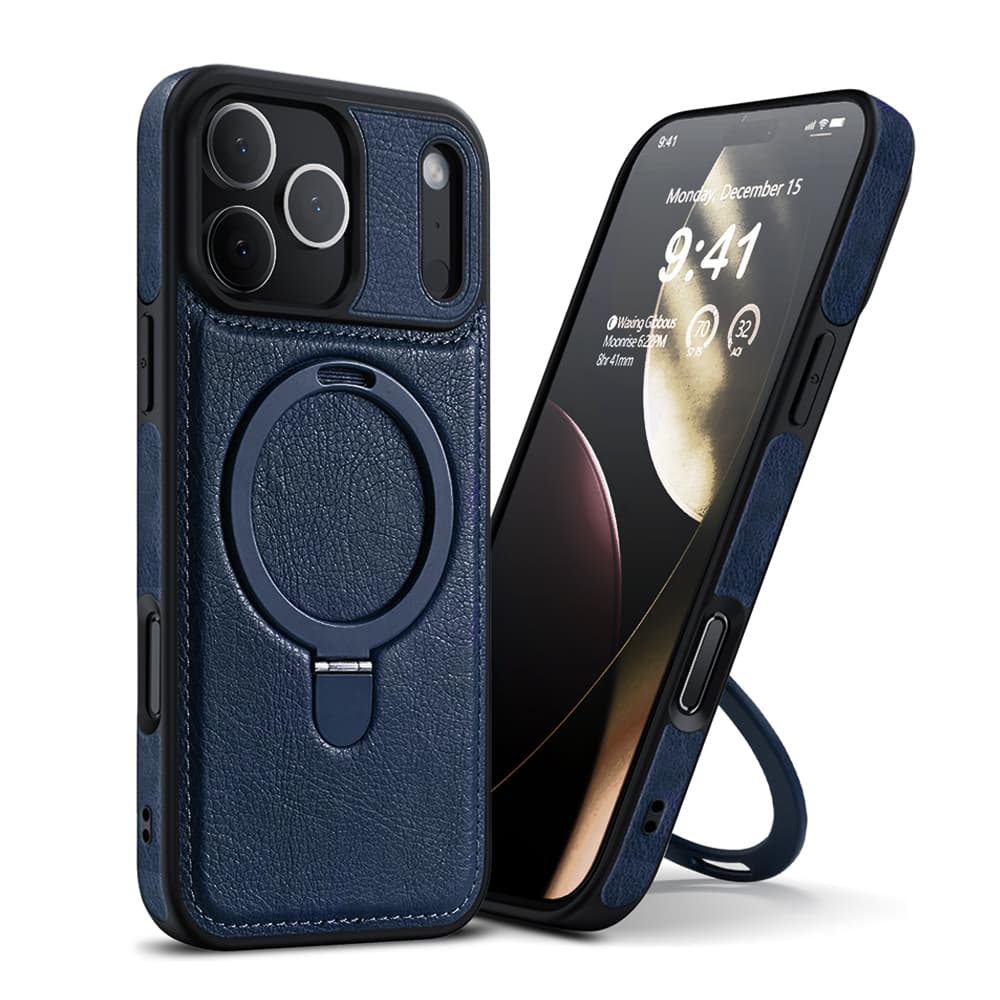 EvoGrip Leather MagSafe iPhone Case - Moderno Collections