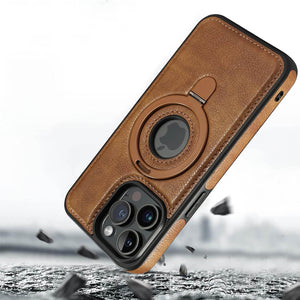 Thumbnail for EvoGrip Leather MagSafe iPhone Case - Moderno Collections