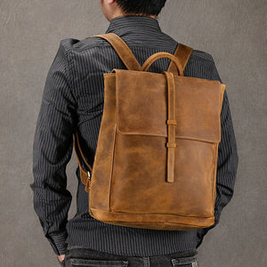 Thumbnail for Ferro Leather Backpack - Moderno Collections