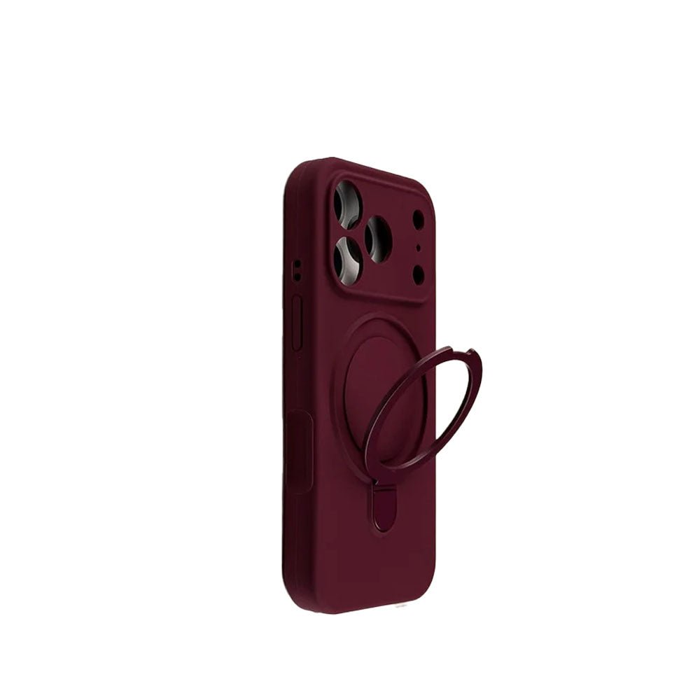 FlexStand Silicone iPhone Case with Magnetic Stand - Moderno Collections