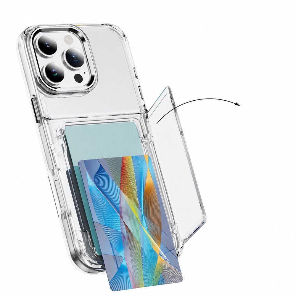 Flip Card Slot iPhone Case - Moderno Collections