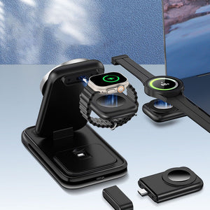 Thumbnail for FoldFlow 3 in 1 Foldable MagSafe Charger - Moderno Collections