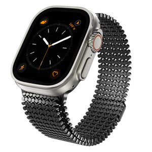 Thumbnail for Gravion Stainless Steel Apple Watch Band - Moderno Collections