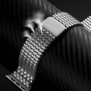 Thumbnail for Gravion Stainless Steel Apple Watch Band - Moderno Collections