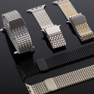 Thumbnail for Gravion Stainless Steel Apple Watch Band - Moderno Collections