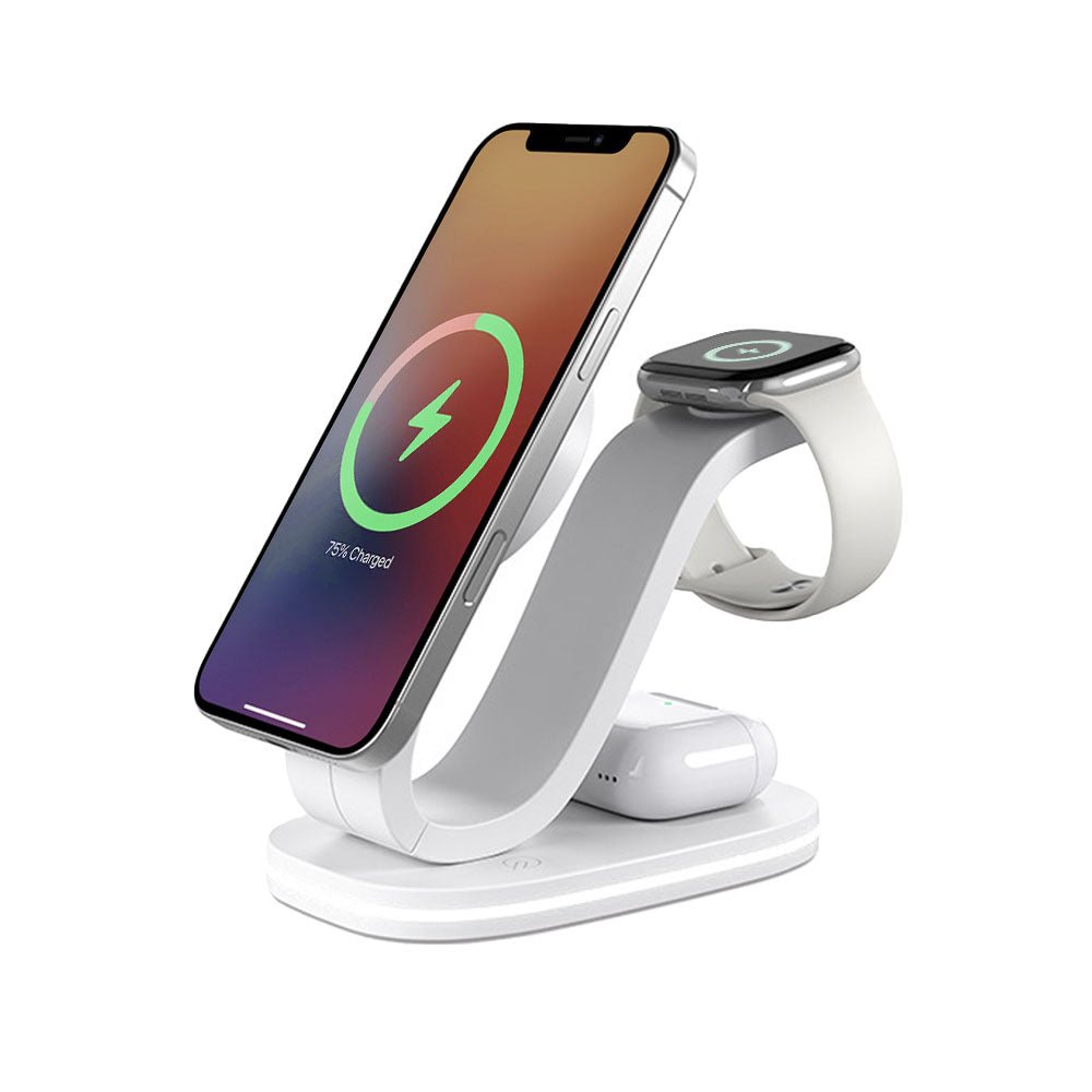 iFlow Trio 3 in 1 MagSafe Wireless Charger - Moderno Collections