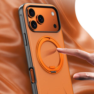 Thumbnail for LeanLuxe Leather MagSafe iPhone Case - Moderno Collections
