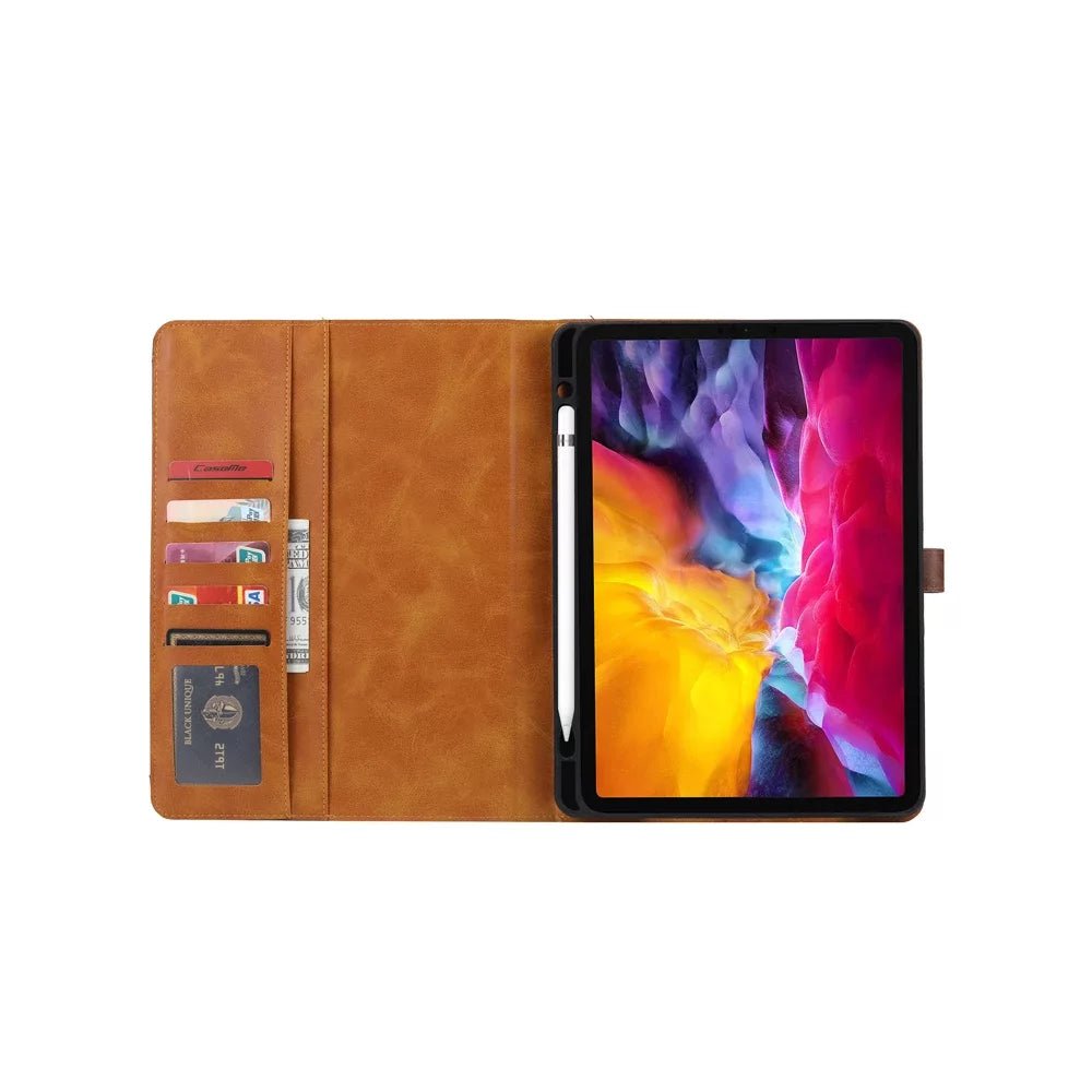 Leather Folio Cover per TCL 405/406, Custodia in Pelle PU Magnetica Leather Folio Cover per TCL 405/406, Custodia in Pelle PU Magnetica