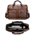 Loxven Pro Leather Messenger Bag