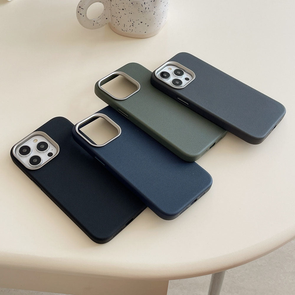 LuxGrip Magnetic Leather iPhone Case - Moderno Collections