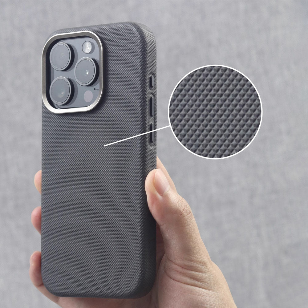 LuxGrip Magnetic Leather iPhone Case - Moderno Collections