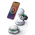 MagiSpin Trio Foldable 3 in 1 MagSafe Charger