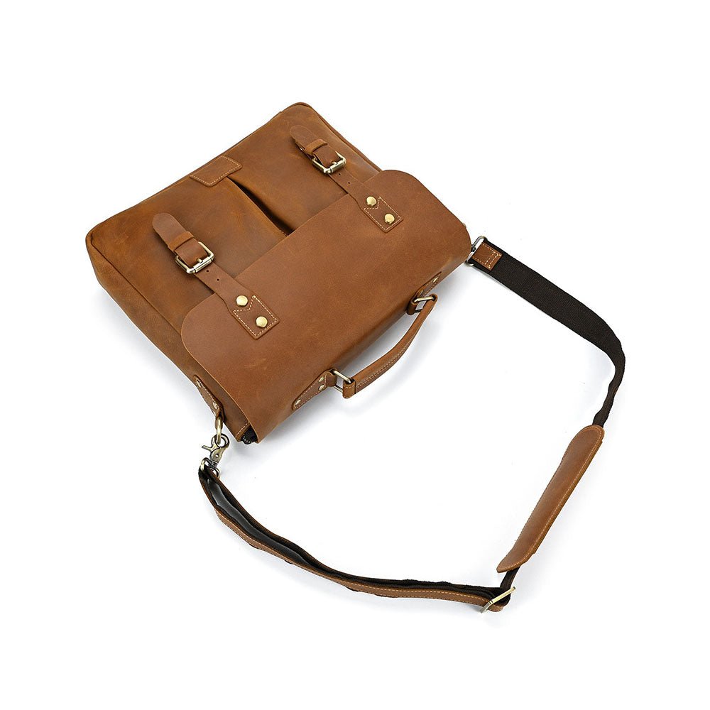MetroCore Leather Business Bag - Moderno Collections