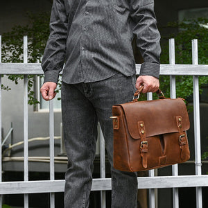 Thumbnail for MetroCore Leather Business Bag - Moderno Collections