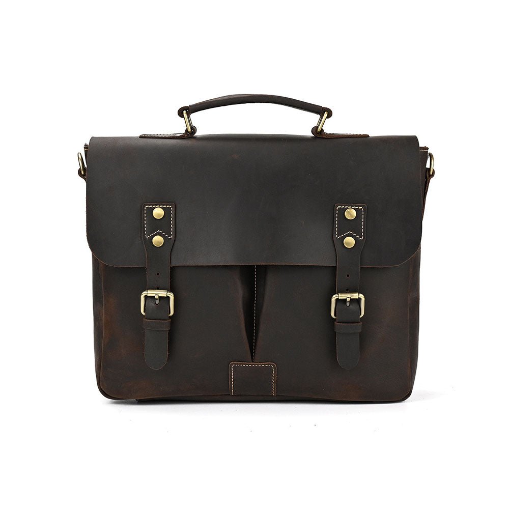 MetroCore Leather Business Bag - Moderno Collections
