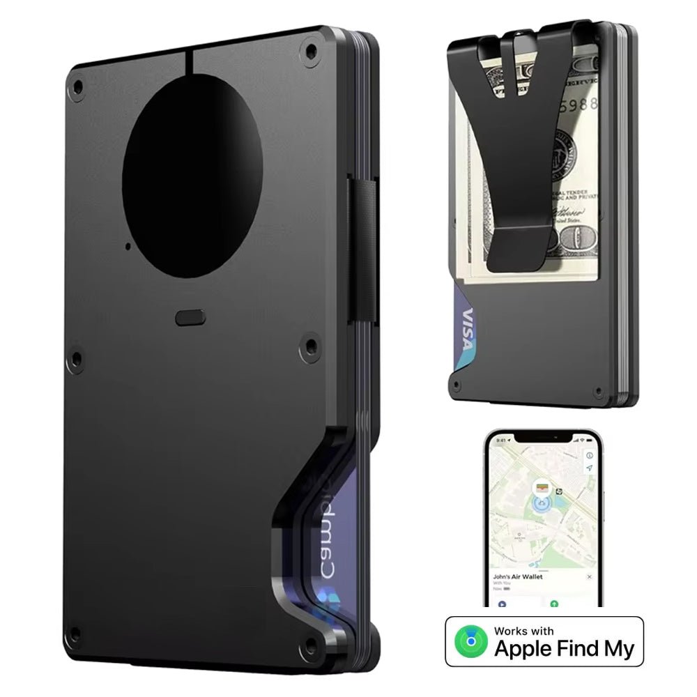 MetroVault AirTag Wallet - Moderno Collections