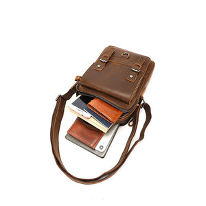 Thumbnail for NomadFold Leather Messenger Bag - Moderno Collections