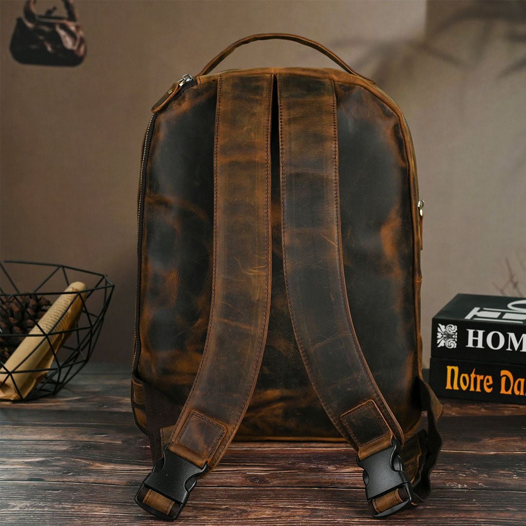 NomadTote Leather Backpack - Moderno Collections