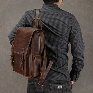 Thumbnail for Oakridge Leather Backpack - Moderno Collections