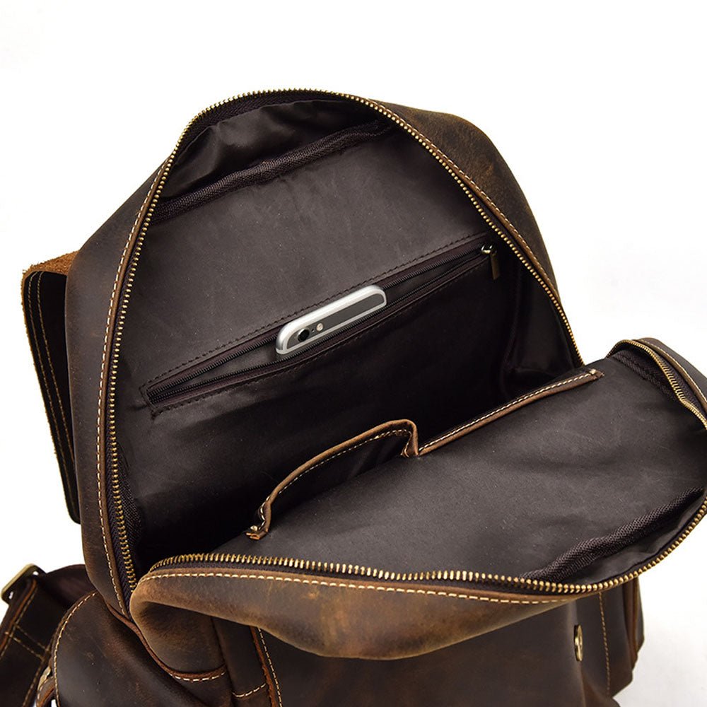 Oakridge Leather Backpack - Moderno Collections