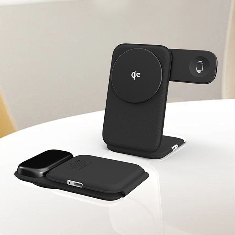 OmniLynx 3 - in - 1 Foldable MagSafe Charger - Moderno Collections