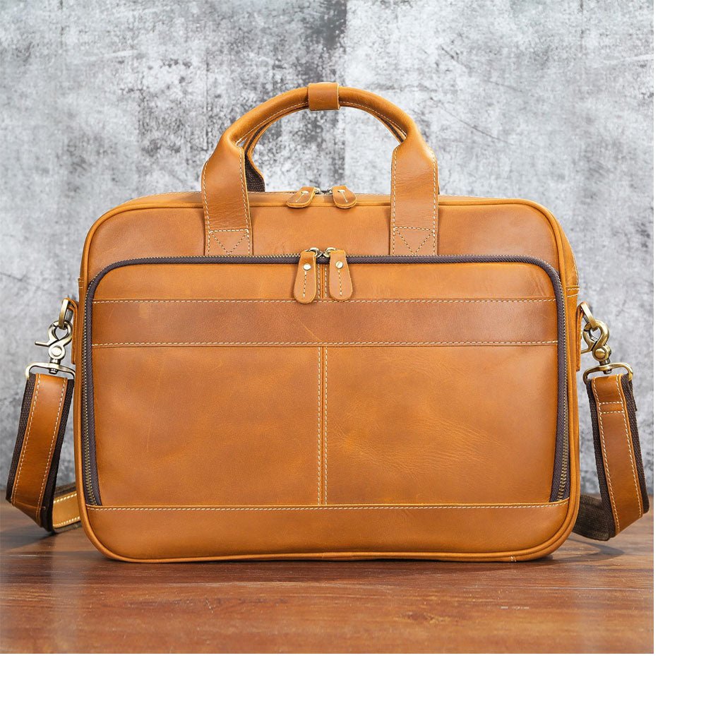 Pathfinder Leather Messenger Bag - Moderno Collections