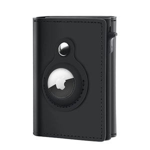 Thumbnail for PhantomVault Genuine Leather AirTag Wallet - Moderno Collections