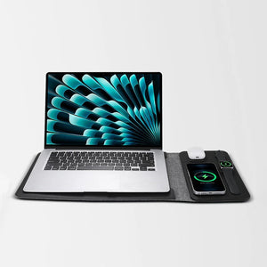 Thumbnail for PowerPad Pro 3 in 1 Wireless Charger & Laptop Sleeve - Moderno Collections