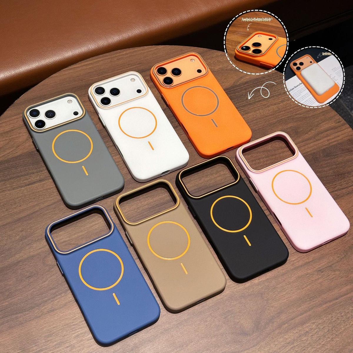 Premium iPhone Case with Magnetic Grip & Anti-Drop Protection - Moderno Collections