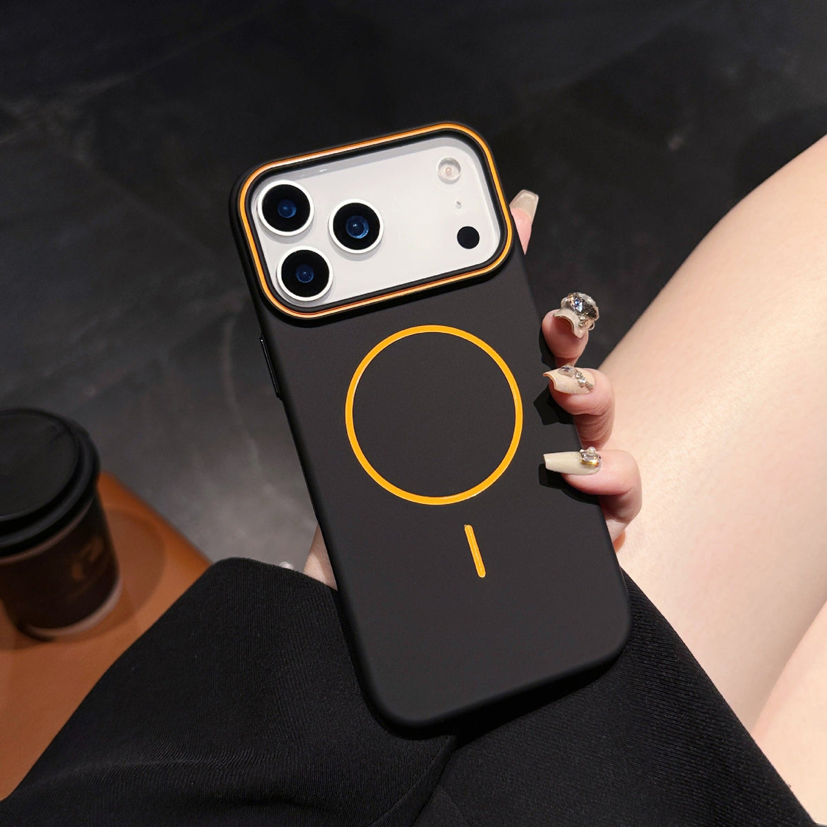 Premium iPhone Case with Magnetic Grip & Anti-Drop Protection - Moderno Collections